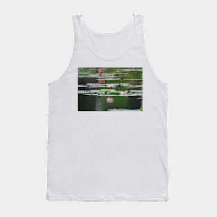 Water lilies in reflection Tank Top